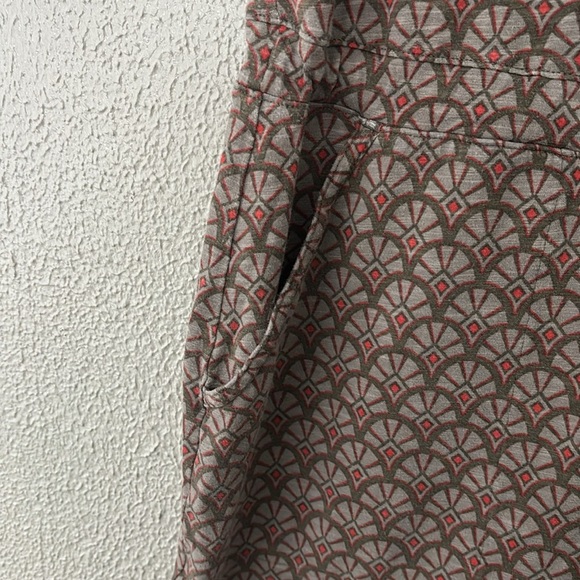 Womens Duluth Trading Co Sleeveless Dress, Pockets, Cinch Waist, Small, Brown - Picture 3 of 6